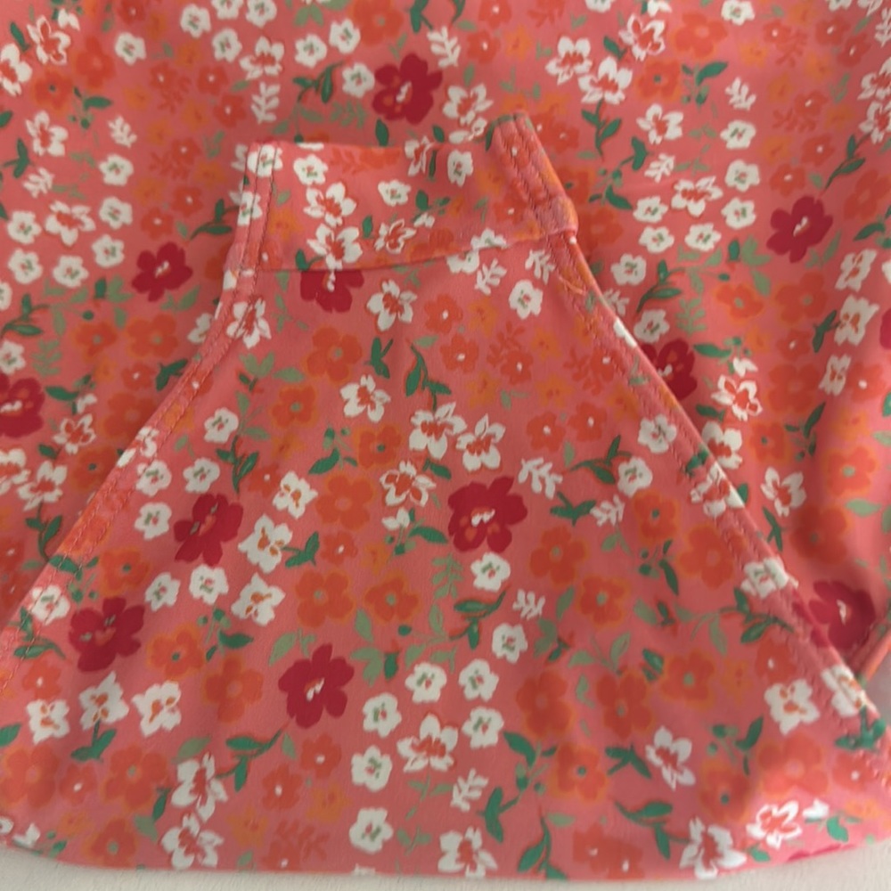 summersalt Coral Floral Halter One-Piece Swimsuit - Picture 7 of 11